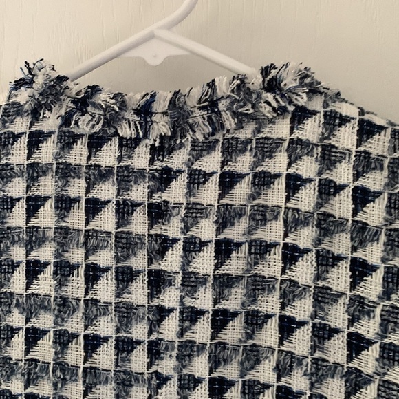 Mango Tweed Blazer, Size XS classic elegant fashion gold Buttons casual - Picture 8 of 9